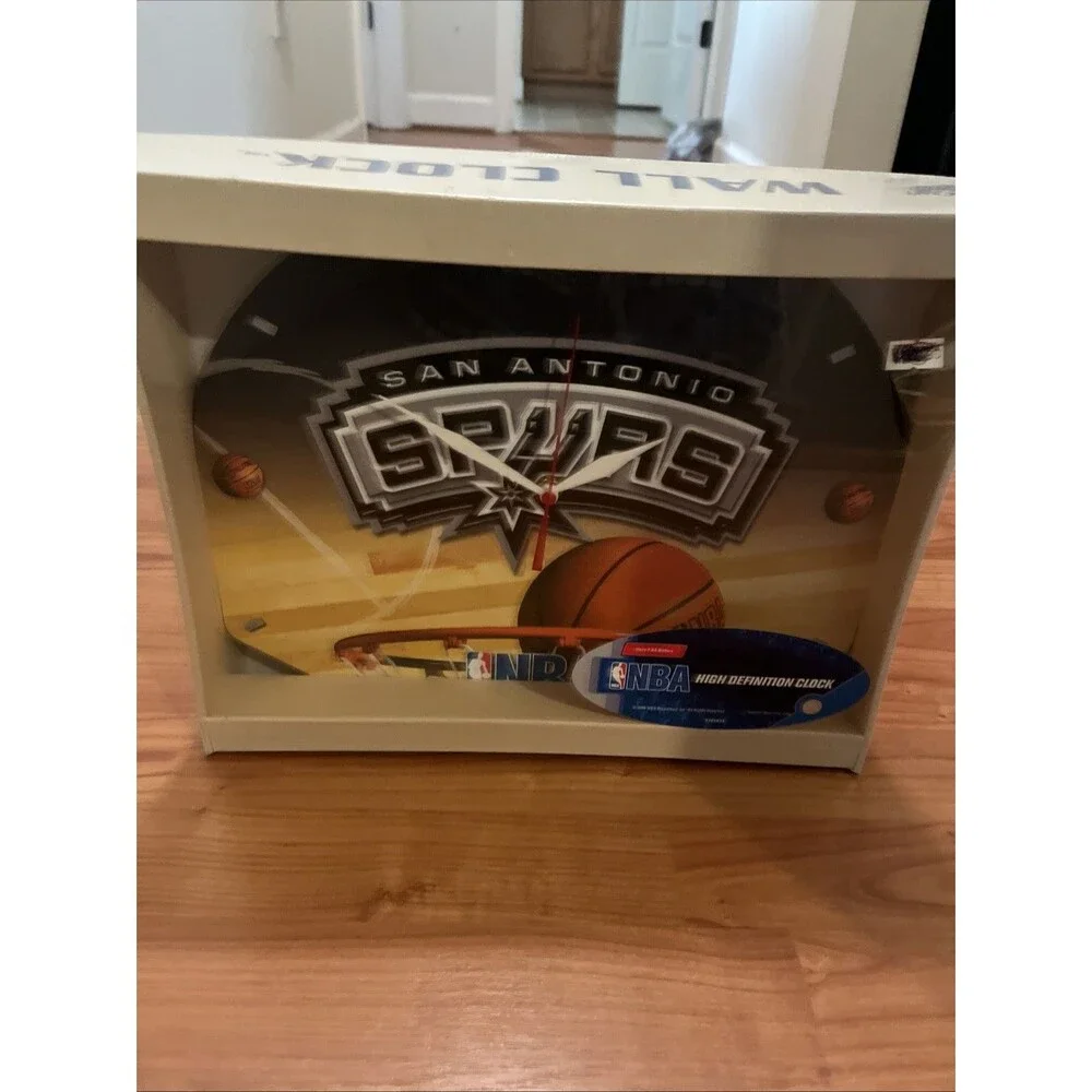 Wincraft NBA High Definition Wall Clock San Antonio Spurs Multi-Color